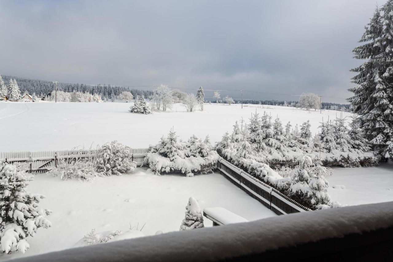 Chalupa Hrazdenka V Krusnych Horach Horní Blatná Exterior foto